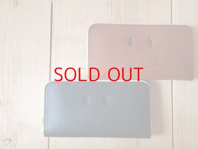 画像1: **sale70%off** TIDEWAY　NUME SMILE OR CRYING LONG  WALLET【展示品】
