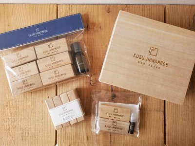 画像4: KUSU HANDMADE エコブロック12個 カンフルオイル10ml付き