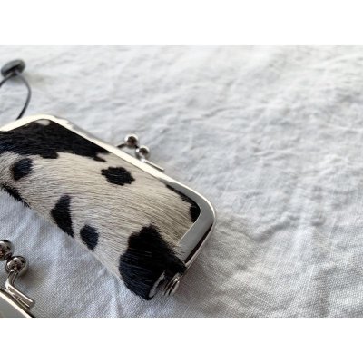 画像4: non-fragile　本革両面ハラコ印鑑ケース(クリックポスト可)