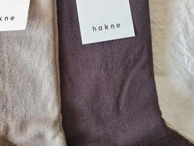 画像8: hakne シルクコットンダブルフェイスソックス 【1足までクリックポスト可】