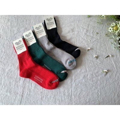 画像4: NISHIGUCHI KUTSUSHITA シルクコットン天竺ソックス S(23~25cm) 【2足までクリックポスト可】