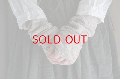 画像3: NISHIGUCHI KUTSUSHITA リネンアームカバー【2双までクリックポスト可】