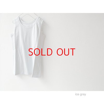 画像7: grin ベーシック天竺 ２WAYノースリーブ【2枚までクリックポスト可】