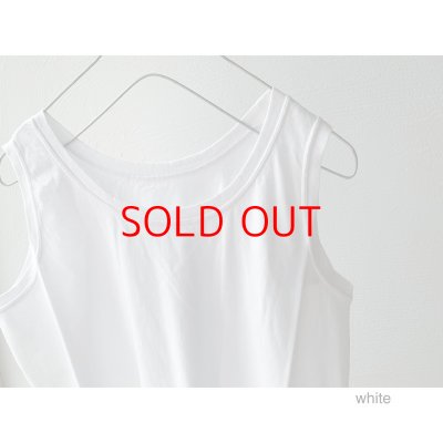 画像10: grin ベーシック天竺 ２WAYノースリーブ【2枚までクリックポスト可】