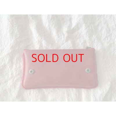 画像11: *予約* non-fragile　本革ハンバーガーポシェット用ハラコポーチ (クリックポスト可)