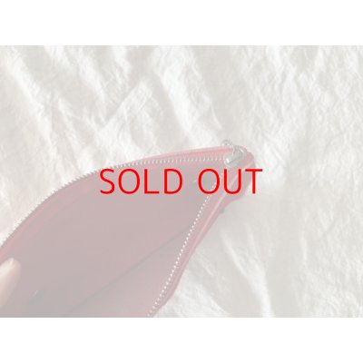 画像12: *予約* non-fragile　本革ハンバーガーポシェット用ハラコポーチ (クリックポスト可)