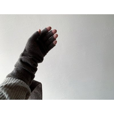 画像7: 【再入荷】NISHIGUCHI KUTSUSHITA メリノウール100%アームウォーマー 【3双までクリックポスト可】