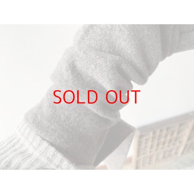 画像3: NISHIGUCHI KUTSUSHITA メリノウール100%アームウォーマー 【3双までクリックポスト可】