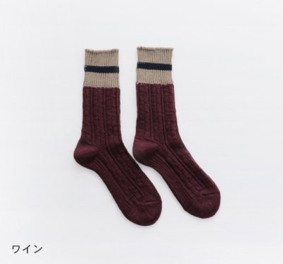 画像7: MEN'Sカレッジソックス【1足までクリックポスト(185円) 可】