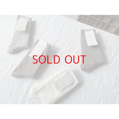 画像11: hakne シルクコットンダブルフェイスソックス 【1足までクリックポスト可】