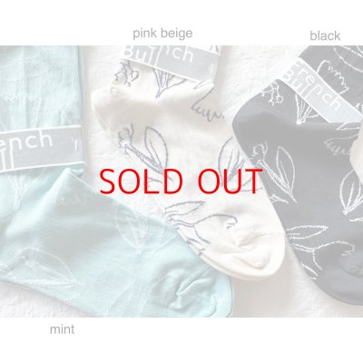 画像2: *sale30%off* French Bull フルールソックス【3足までクリックポスト(185円) 】