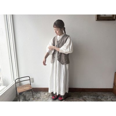 画像1: Luminaes Organic ランタンスリーブOP