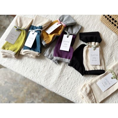 画像3: harmonie biollne オーガニックコットン100% ゾッキ編みアームカバー 【クリックポスト発送可】