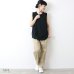 画像7: harmonie-Organic Cotton-  天竺 裾ラウンド ロングタンク 【クリックポスト発送可】