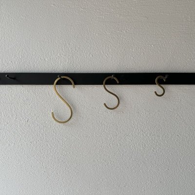 画像2: BRASS フラットSフック【クリックポスト可】
