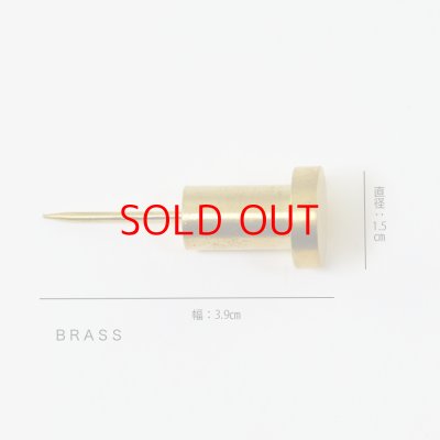 画像4: BRASS ウォールピンフック【クリックポスト可】