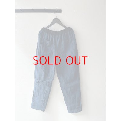 画像14: Luminaes リネン先染オーバーダイストライプ イージーパンツ