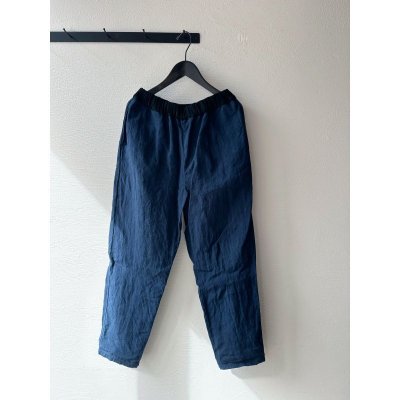 画像13: Luminaes リネン先染オーバーダイストライプ イージーパンツ