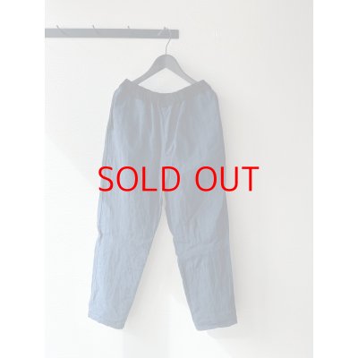 画像13: Luminaes リネン先染オーバーダイストライプ イージーパンツ