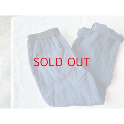 画像12: Luminaes リネン先染オーバーダイストライプ イージーパンツ