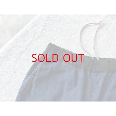 画像16: Luminaes リネン先染オーバーダイストライプ イージーパンツ