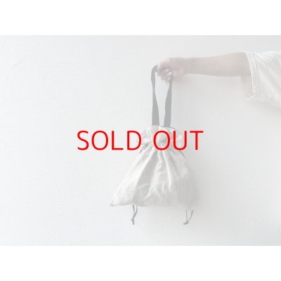 画像8: Luminaes D.D.W.Linen reversible draestring bag