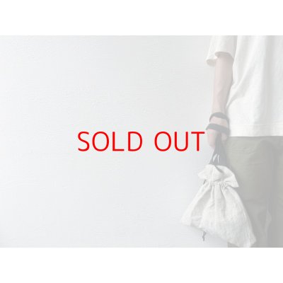 画像7: Luminaes D.D.W.Linen reversible draestring bag