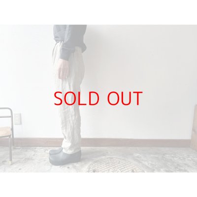 画像3: Luminaes リネン先染オーバーダイストライプ イージーパンツ