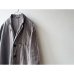 画像14: Luminaes heavy-linen frax dyed アトリエコート [unisex]