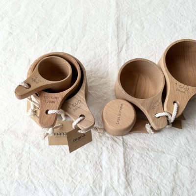 画像6: mana. 天然木の計量スプーン 3サイズ