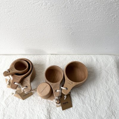 画像5: mana. 天然木の計量スプーン 3サイズ