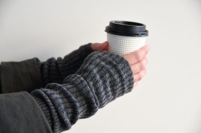 画像3: NISHIGUCHI KUTSUSHITA アルパカウール　アーム＆レッグウォーマー　【 1双までクリックポスト可】