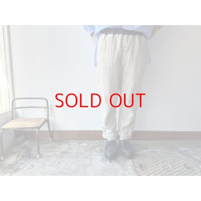 画像5: Luminaes ラミーリネン バイカラーPT