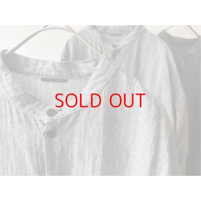 画像10: Luminaes ストライプリネン シャツOP
