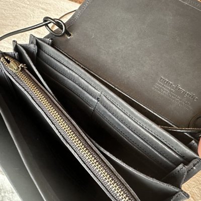 画像11: non-fragile　本革ハラコお財布ポシェット　