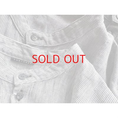 画像15: Luminaes ストライプリネン シャツOP