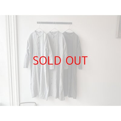 画像9: Luminaes ストライプリネン シャツOP