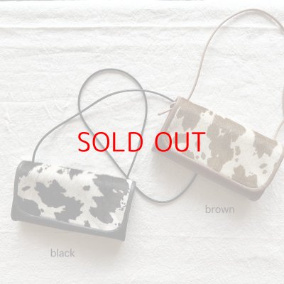 画像7: non-fragile　本革ハラコお財布ポシェット　