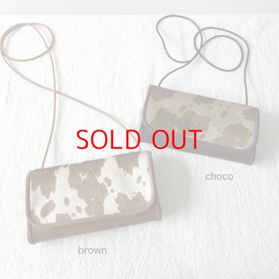 画像13: non-fragile　本革ハラコお財布ポシェット　