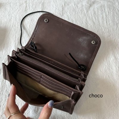 画像16: non-fragile　本革ハラコお財布ポシェット　