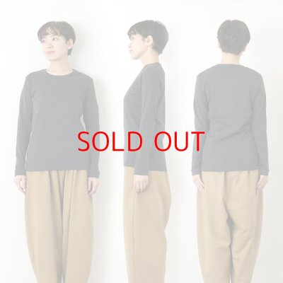 画像17: 【再入荷】harmonie オーガニックコットン 二重ネックT【クリックポスト発送可（１枚）】