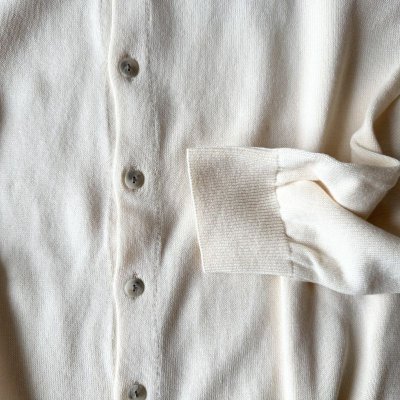 画像8: NARU 綿コーマ14G天竺 2wayニットカーディガン【レターパックプラス（600円）発送可能】