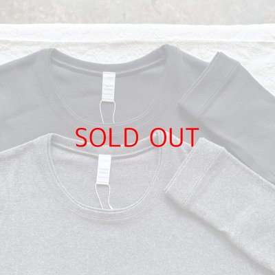 画像8: 【再入荷】harmonie オーガニックコットン 二重ネックT【クリックポスト発送可（１枚）】