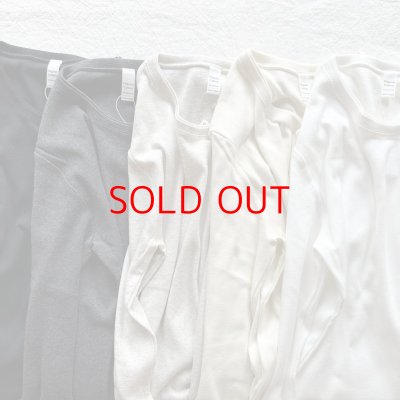 画像2: 【再入荷】harmonie オーガニックコットン 二重ネックT【クリックポスト発送可（１枚）】