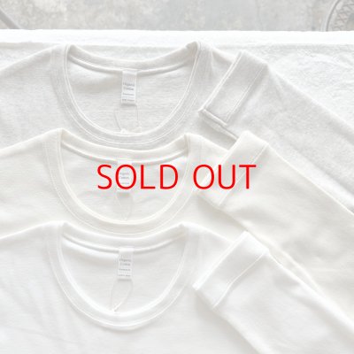 画像7: 【再入荷】harmonie オーガニックコットン 二重ネックT【クリックポスト発送可（１枚）】
