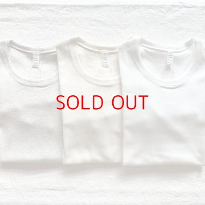 画像5: 【再入荷】harmonie オーガニックコットン 二重ネックT【クリックポスト発送可（１枚）】