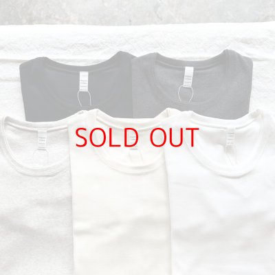 画像1: 【再入荷】harmonie オーガニックコットン 二重ネックT【クリックポスト発送可（１枚）】