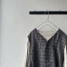 画像9: *sale 50%off* prit 40/1 リネントラッドチェック ロングジレ