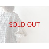 *sale70%off* prit 40/1 リネントラッドチェック ２wayベスト
