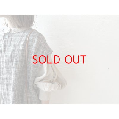 画像1: *sale70%off* prit 40/1 リネントラッドチェック ２wayベスト